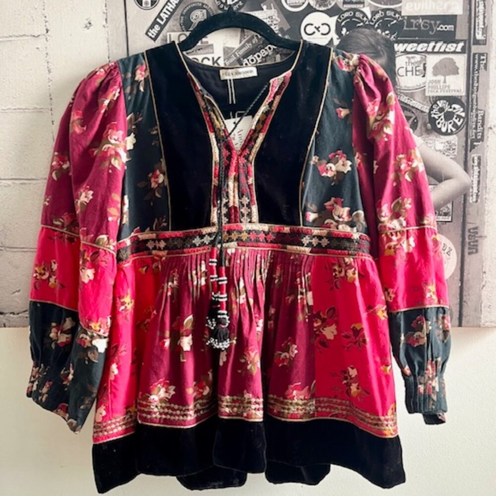 Ulla Johnson Boho Top - size 2